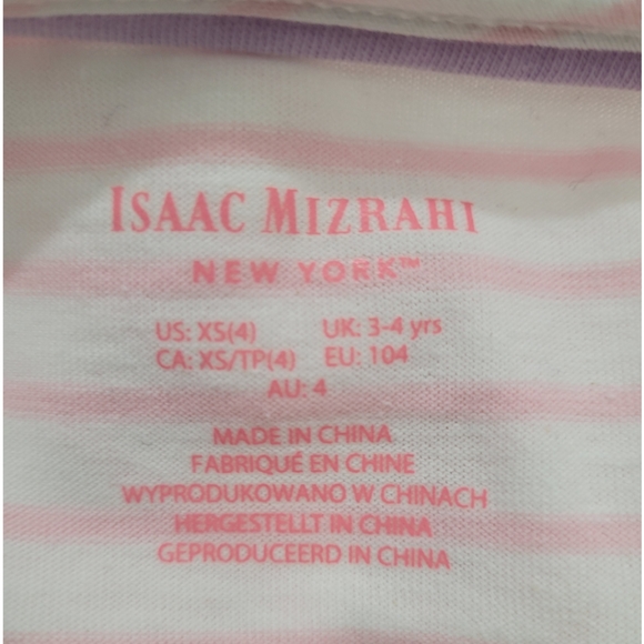 Issac Mizrahi Girl's "Loved" Long Sleeve Top - Picture 5 of 13